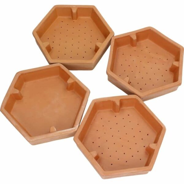 GEO Terracotta Sprouter Tower - Trays